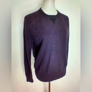 Banana Republic Purple Wool Blend Sweater